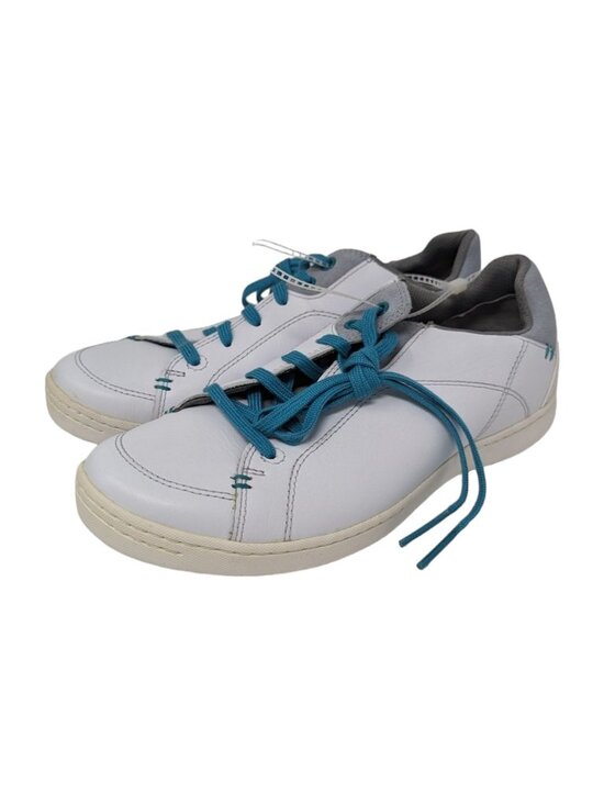 Ahnu Shoes - Ahnu Womens Noe Powder White Leather Tennis Shoes Sneakers Trainers Size 7